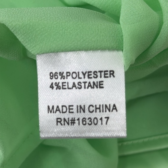 NWT Princess Polly Satin Nola Midi Skirt in Green - Picture 8 of 11